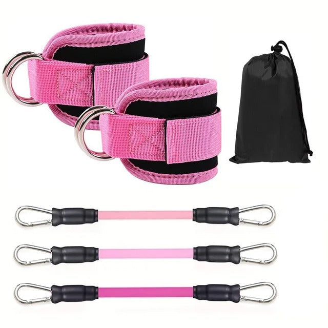 Ankle Straps Resistance Bands Set