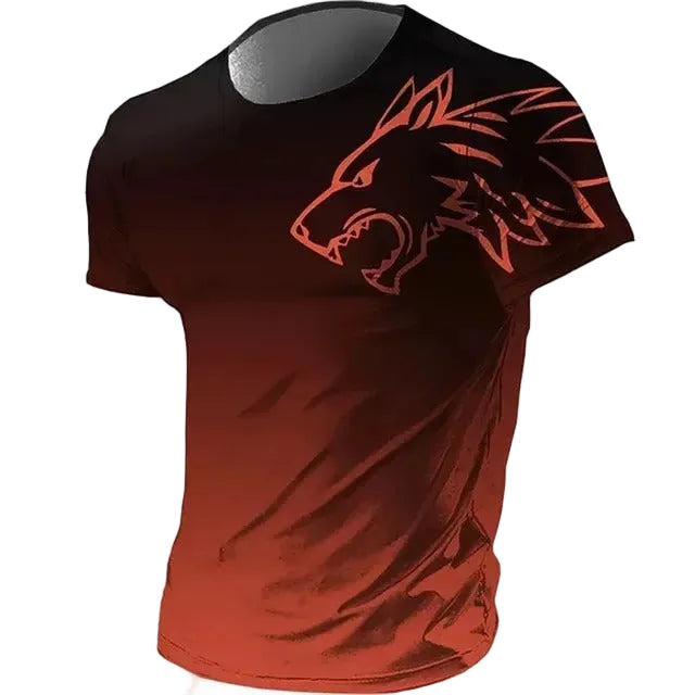 Träningströja med Varg Design
