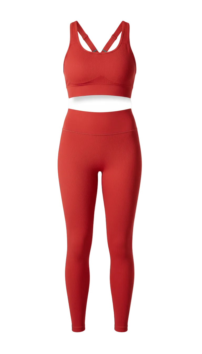 Tomato Red Activewear Set