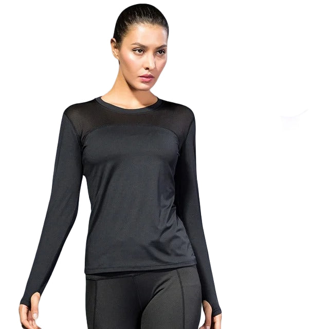 Långärmad Träningströja