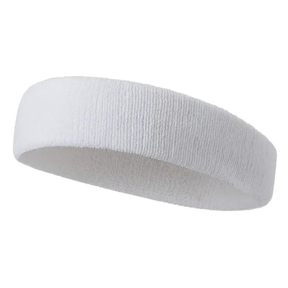 Vitt sportpannband