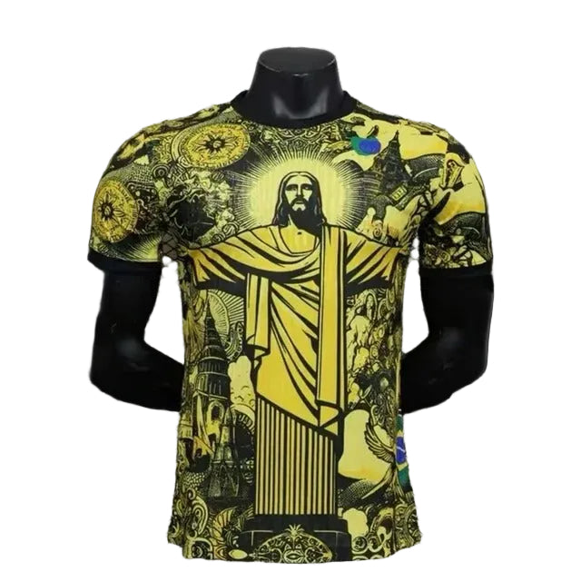 Brasilien Landslagströja (Kristus Frälsaren)