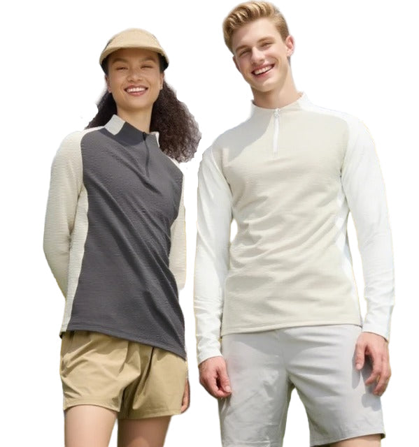 Träningströja med Halv Dragkedja