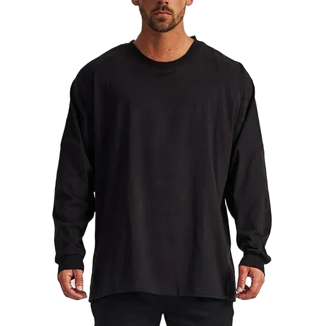 Långärmad Gymtröja