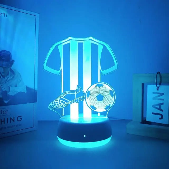 LED- Fotbolls Nattlampa