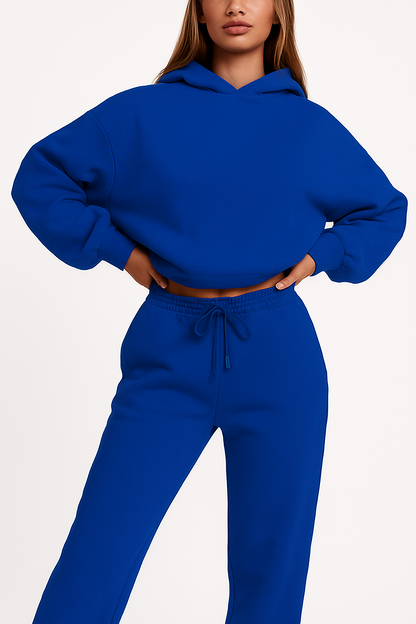 Hoodie & Mjukbyxor Set