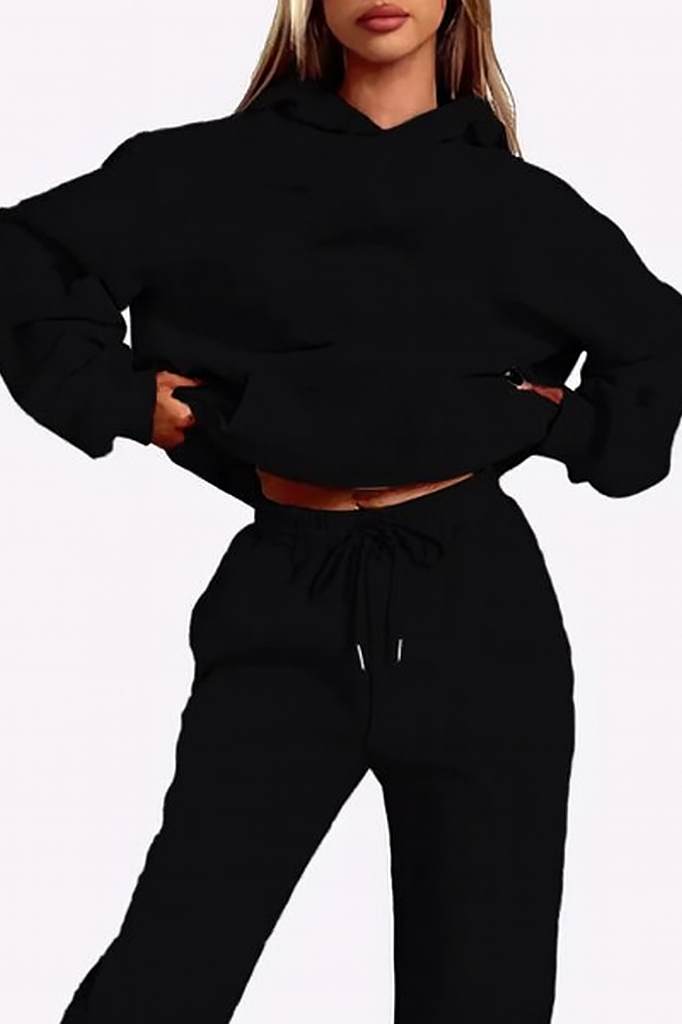 Hoodie & Mjukbyxor Set