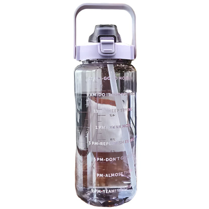 Sugrörsvattenflaska med Tidsmarkör