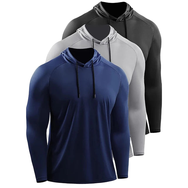 Elastisk Träningshoodie