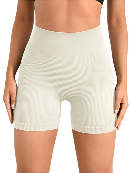 Högmidjade Stretchiga Sport Shorts
