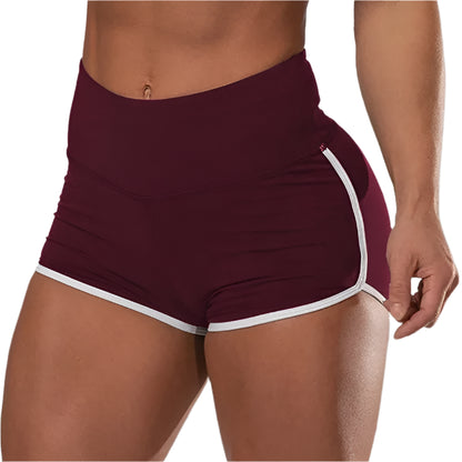 Högmidjade Korta Shorts