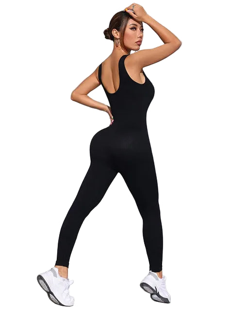 Tight träningsjumpsuit