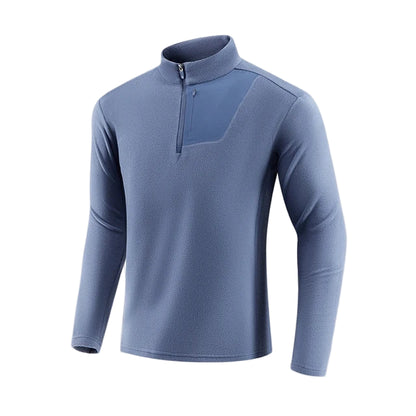 Tröja med kvarts dragkedja