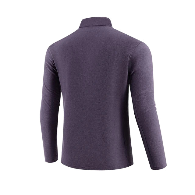 Tröja med kvarts dragkedja