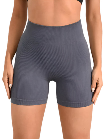 Högmidjade Stretchiga Sport Shorts