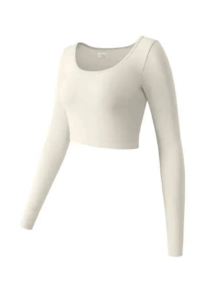 Långärmad Rundhalsad Tröja