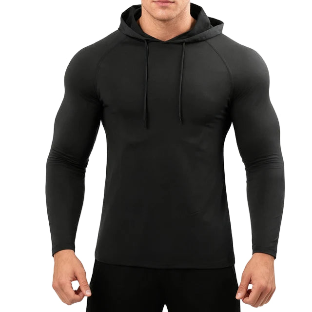 Elastisk Träningshoodie