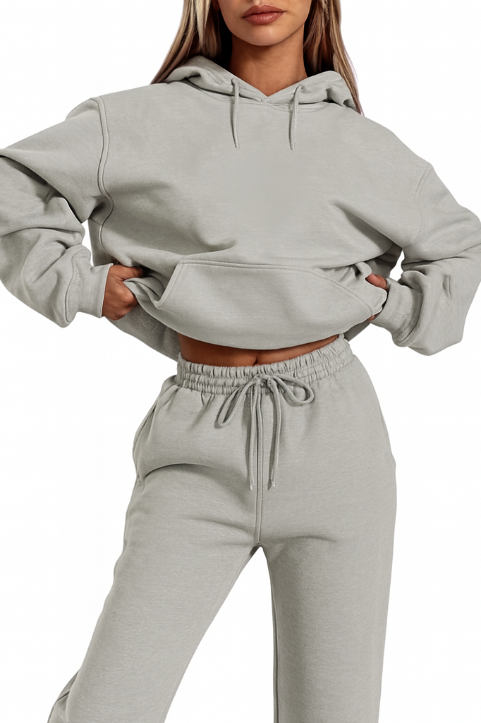 Hoodie & Mjukbyxor Set