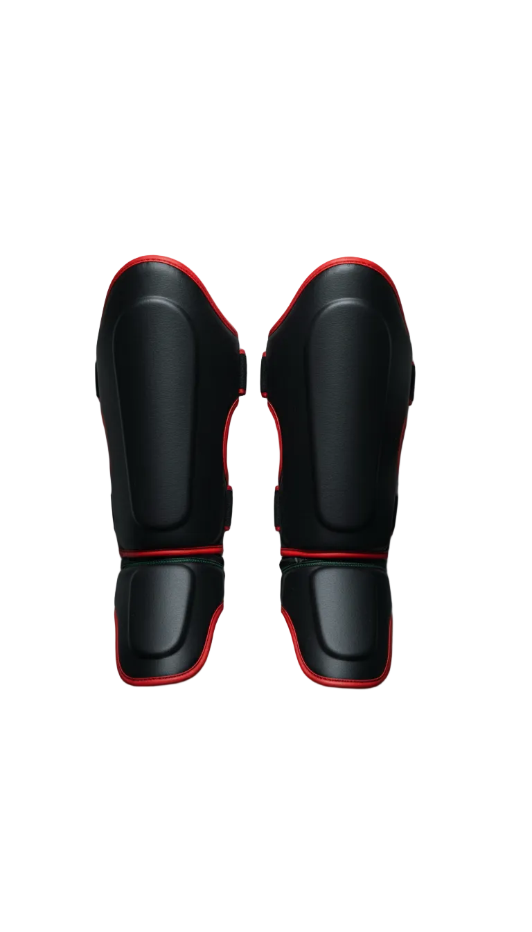 Premium MMA shin guards anatomical fit