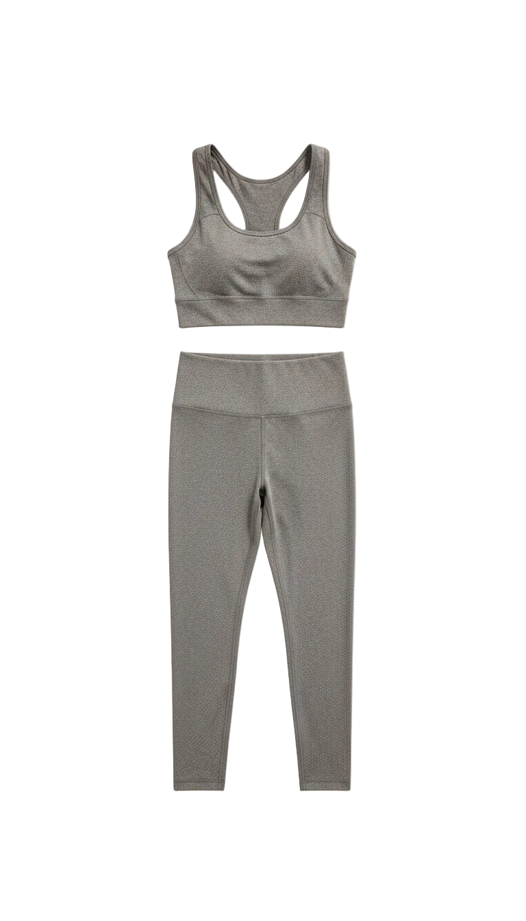 Women's Driftwood Grey Activewear Set