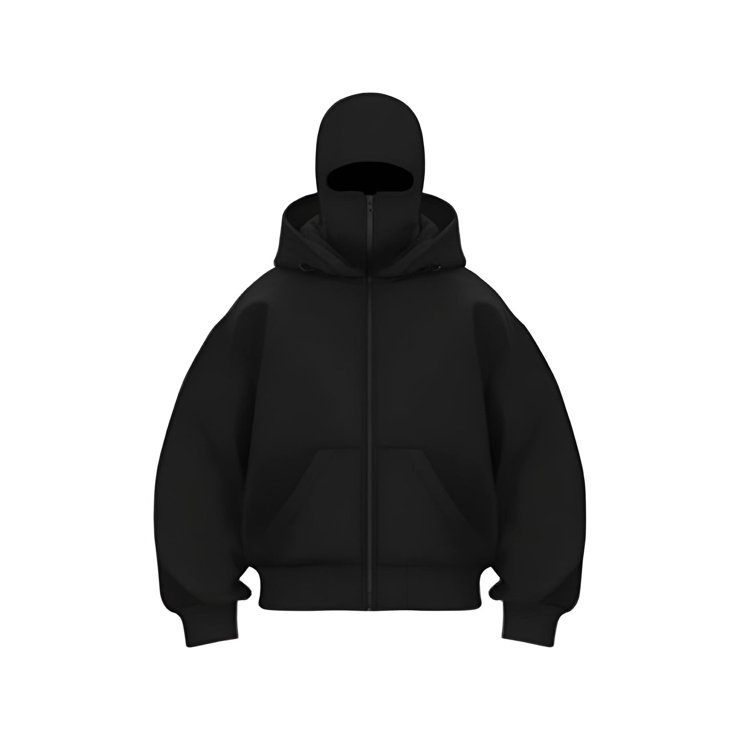 Kofta med inbyggd mask