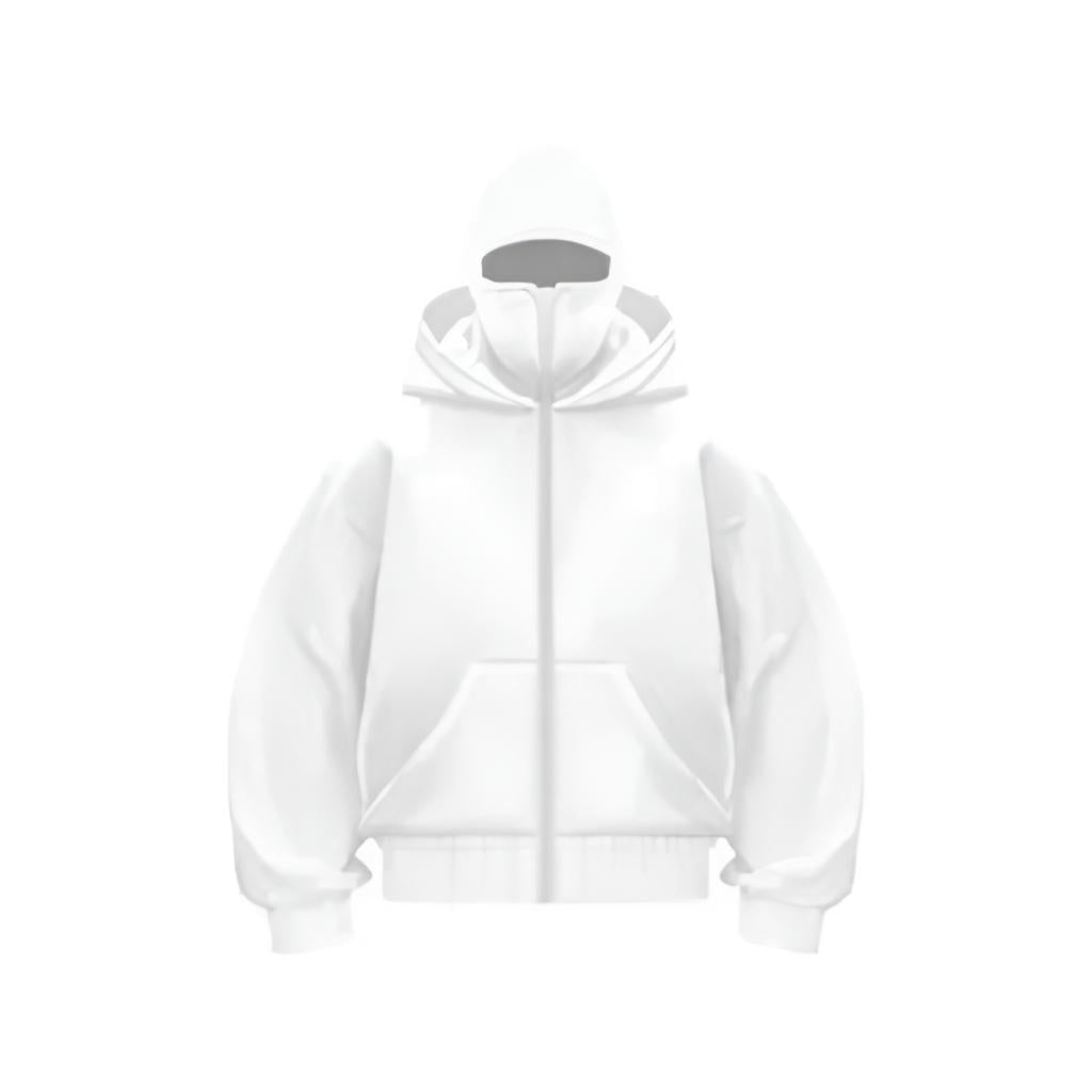 Kofta med inbyggd mask