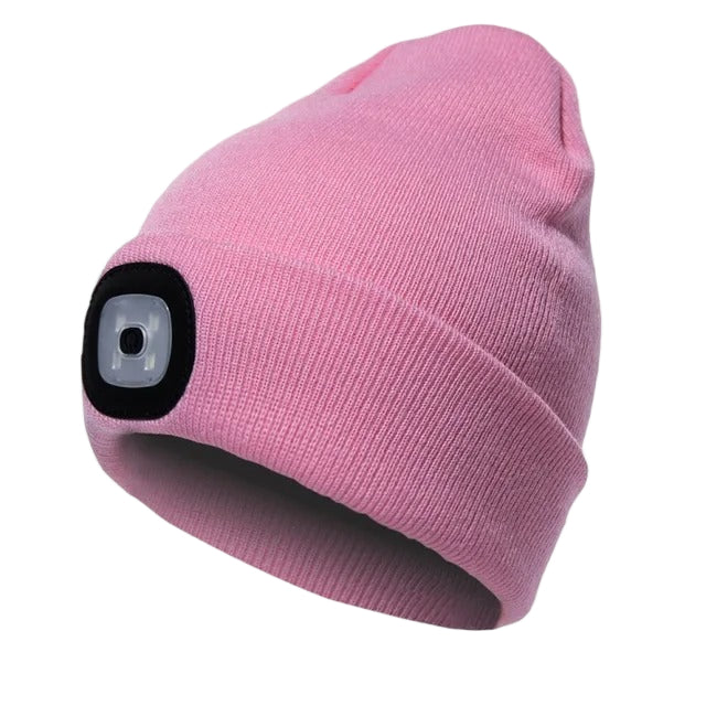 Mössa med LED-ljus