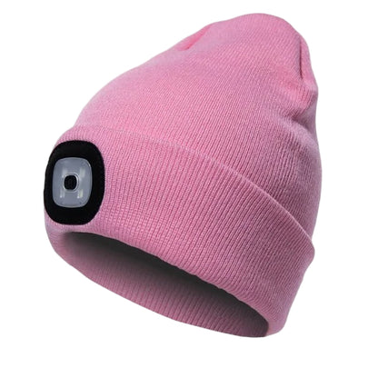 Mössa med LED-ljus