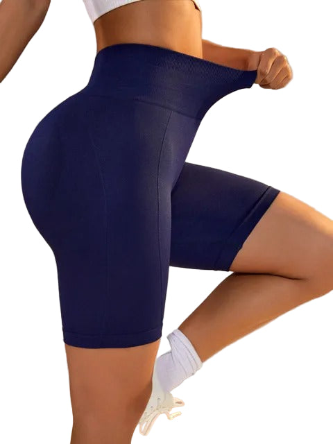 Yogashorts Dam – Sömlösa, Hög Midja