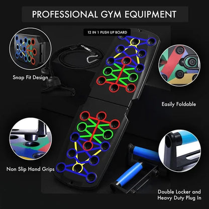 Bärbar Armhävningsbräda